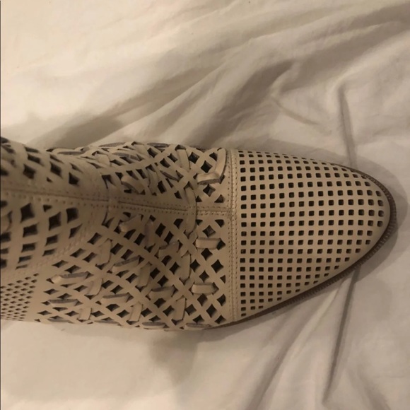 Franco Sarto Nude Booties - Picture 4 of 7